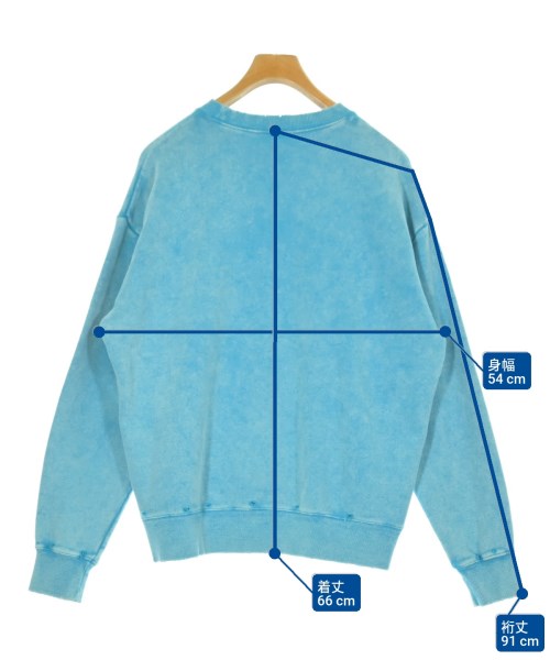 FLAGSTUFF（フラグスタフ）スウェット 青 サイズ:M メンズ/2200659791085