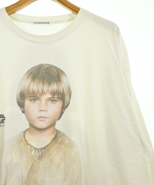 FLAGSTUFF（フラグスタフ）Tシャツ・カットソー 白 サイズ:-(XL位) メンズ/2200714837062