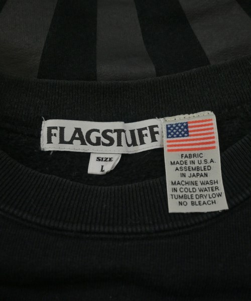 FLAGSTUFF（フラグスタフ）スウェット 黒 サイズ:L メンズ/2200644361156