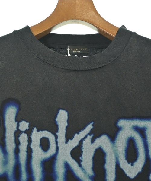 FLAGSTUFF（フラグスタフ）Tシャツ・カットソー 黒 サイズ:L メンズ/2200652877106