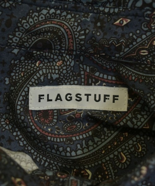 FLAGSTUFF（フラグスタフ）カジュアルシャツ 紺 サイズ:M メンズ/2200702981029