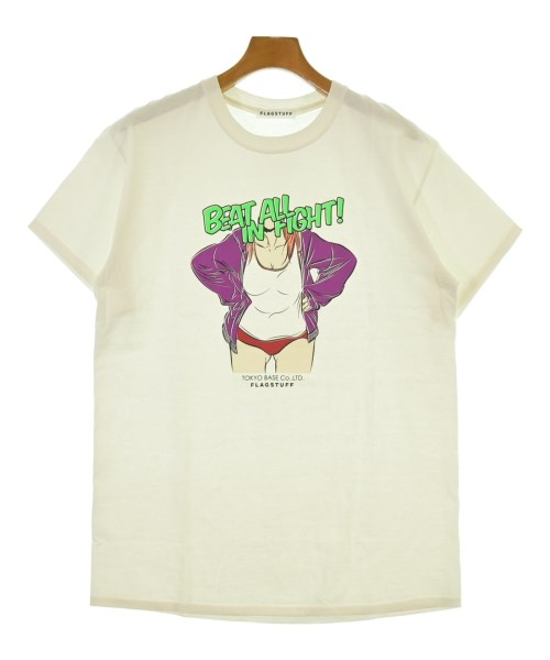 FLAGSTUFF(フラグスタフ)Tシャツ・カットソー 白 サイズ:F/2200665058110