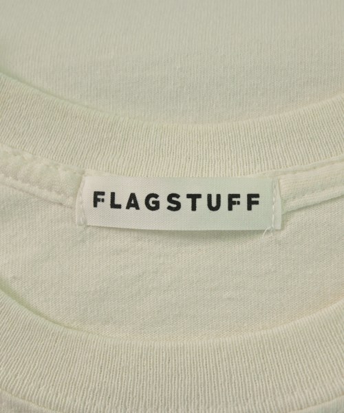 FLAGSTUFF（フラグスタフ）Tシャツ・カットソー 白 サイズ:F レディース/2200665058110