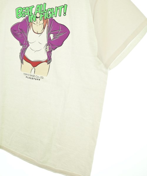 FLAGSTUFF（フラグスタフ）Tシャツ・カットソー 白 サイズ:F レディース/2200665058110