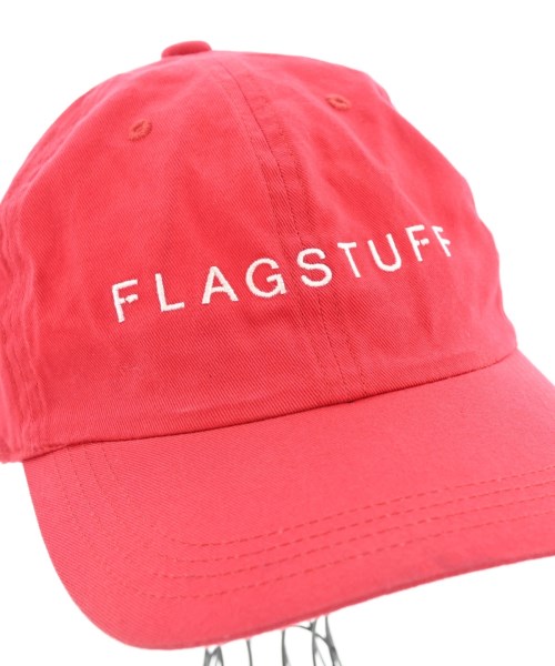FLAGSTUFF（フラグスタフ）キャップ 赤 サイズ:- メンズ/2200726134128