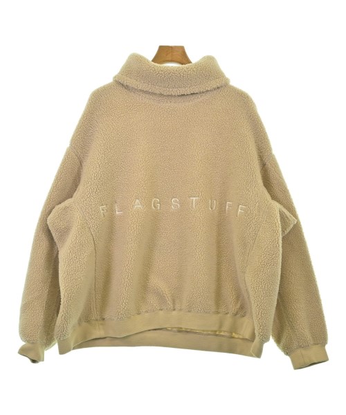 FLAGSTUFF(フラグスタフ)スウェット ベージュ サイズ:L/2200682402026