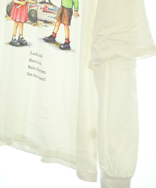 FLAGSTUFF（フラグスタフ）Tシャツ・カットソー 白 サイズ:L メンズ/2200693184164