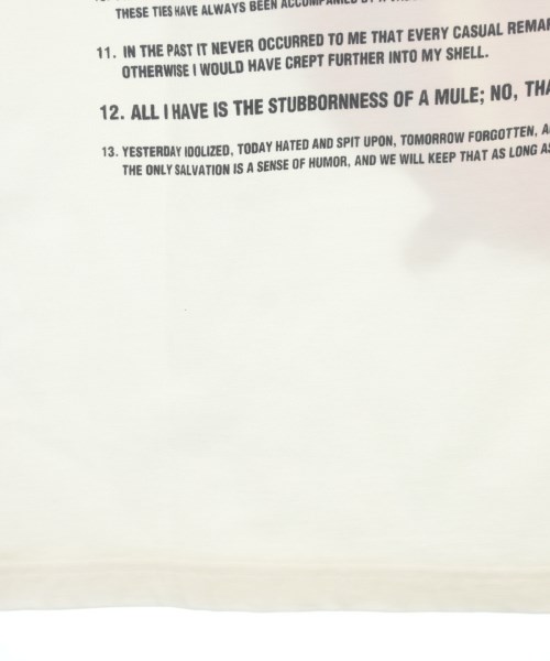 GOD SELECTION XXX（ゴットセレクショントリプルエックス）Tシャツ・カットソー 白 サイズ:L メンズ/2200550557049