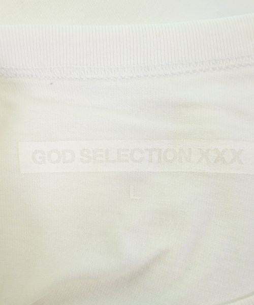 GOD SELECTION XXX（ゴットセレクショントリプルエックス）Tシャツ・カットソー 白 サイズ:L メンズ/2200627380099