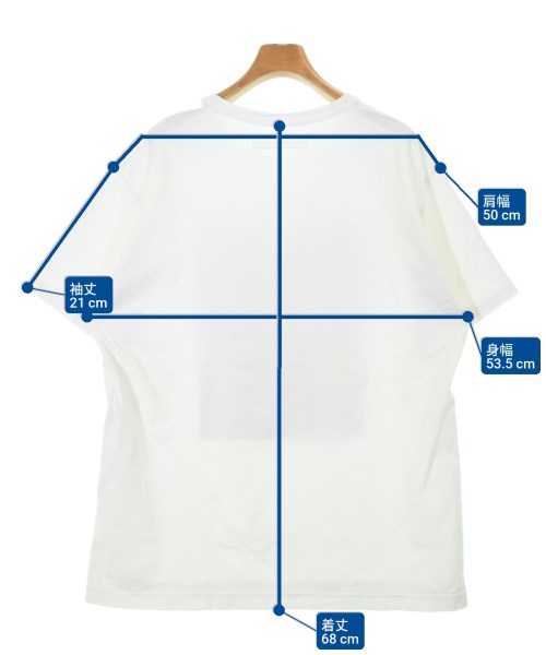 GOD SELECTION XXX（ゴットセレクショントリプルエックス）Tシャツ・カットソー 白 サイズ:L メンズ/2200627380099