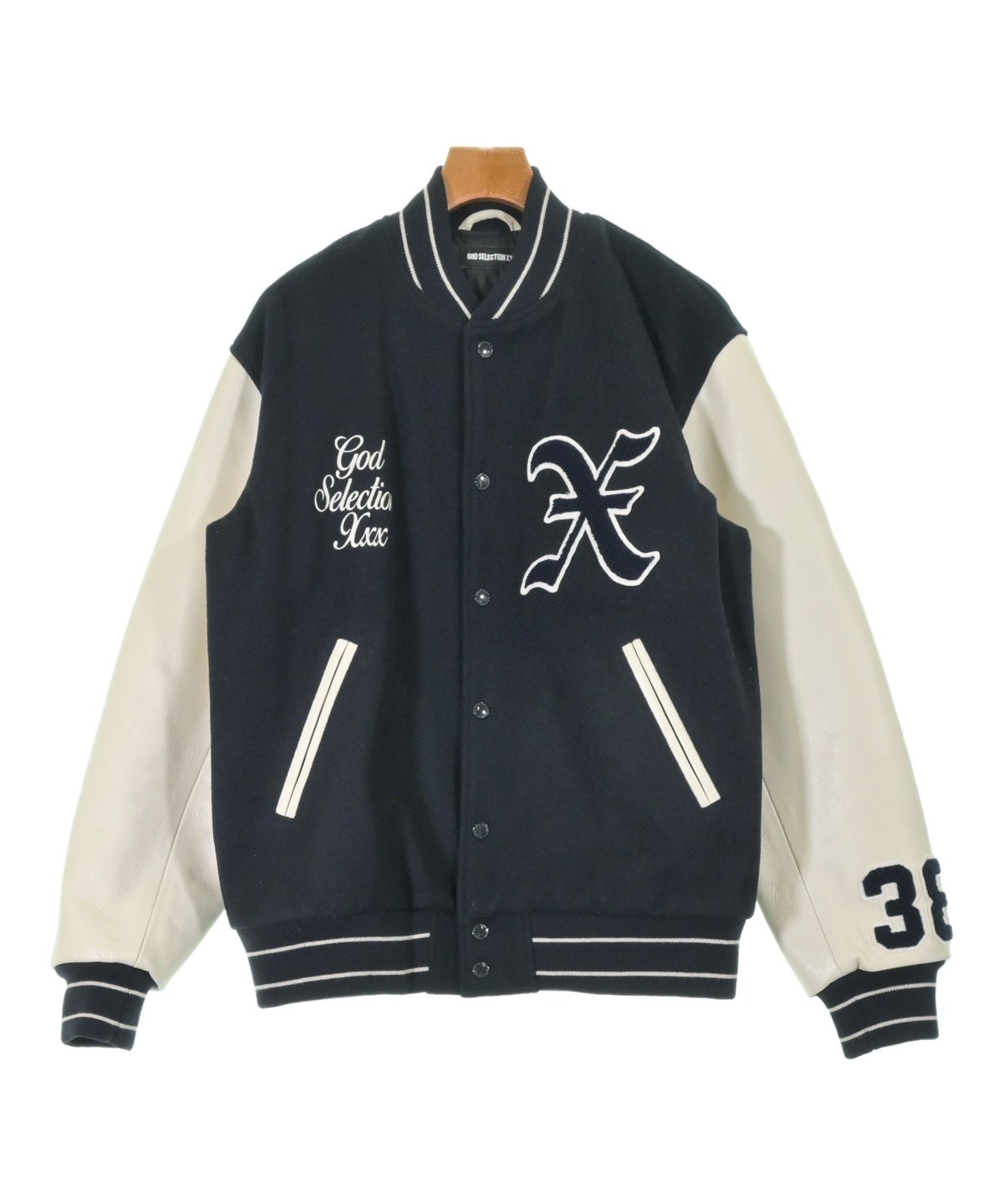 GOD SELECTION XXX VARSITY スタジャン ２日間限定価格 GOD SELECTION XXX（ゴットセレクショントリプルエックス）スタジャン