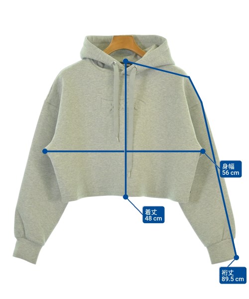 GOD SELECTION XXX（ゴットセレクショントリプルエックス）パーカー グレー サイズ:F レディース/2200675532037