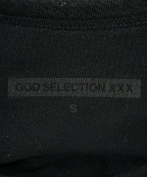 GOD SELECTION XXX（ゴットセレクショントリプルエックス）Tシャツ・カットソー 黒 サイズ:S メンズ/2200697345103