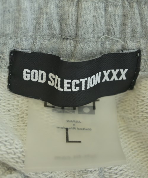 GOD SELECTION XXX（ゴットセレクショントリプルエックス）スウェットパンツ グレー サイズ:L メンズ/2200694452088
