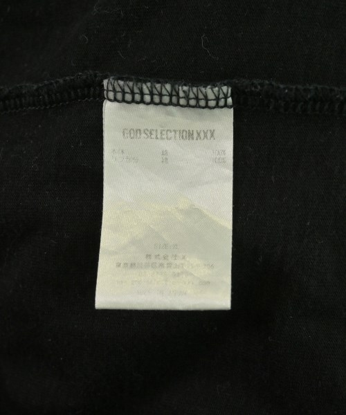 GOD SELECTION XXX（ゴットセレクショントリプルエックス）Tシャツ・カットソー 黒 サイズ:XL メンズ/2200701737023