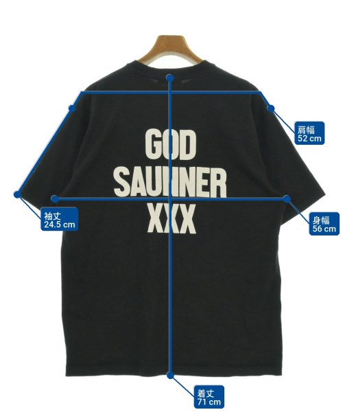 GOD SELECTION XXX（ゴットセレクショントリプルエックス）Tシャツ・カットソー 黒 サイズ:XL メンズ/2200701737023