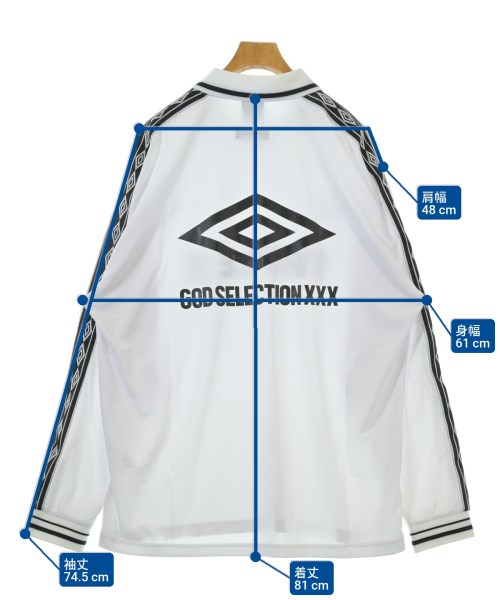 GOD SELECTION XXX（ゴットセレクショントリプルエックス）Tシャツ・カットソー 白 サイズ:XL メンズ/2200657374068