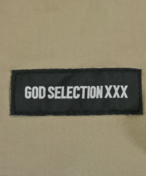 GOD SELECTION XXX（ゴットセレクショントリプルエックス）チノパン ベージュ サイズ:XL メンズ/2200657374082