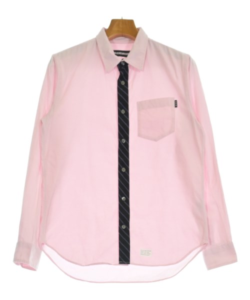 GOD SELECTION XXX(ゴットセレクショントリプルエックス)カジュアルシャツ ピンク サイズ:S/2200658923074