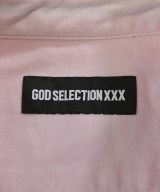 GOD SELECTION XXX（ゴットセレクショントリプルエックス）カジュアルシャツ ピンク サイズ:S メンズ/2200658923074