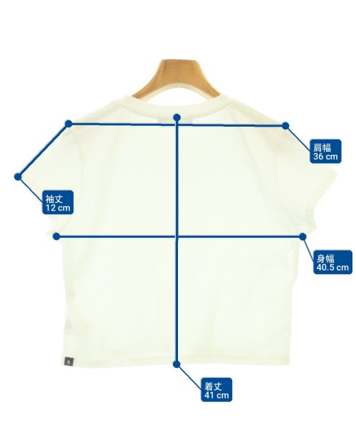 GOD SELECTION XXX（ゴットセレクショントリプルエックス）Tシャツ・カットソー 白 サイズ:F レディース/2200714526126