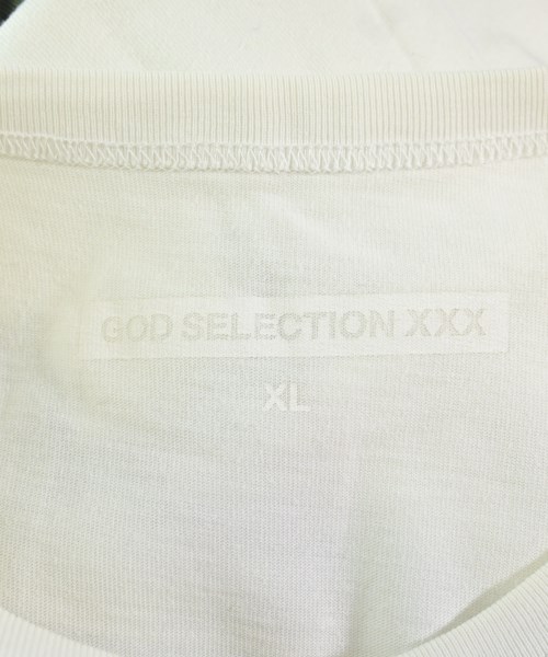GOD SELECTION XXX（ゴットセレクショントリプルエックス）Tシャツ・カットソー 白 サイズ:XL メンズ/2200717115082
