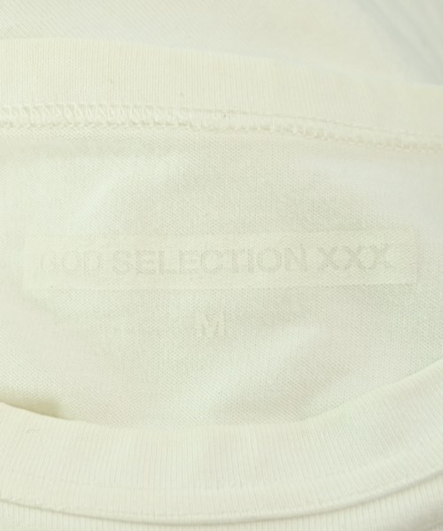 GOD SELECTION XXX（ゴットセレクショントリプルエックス）Tシャツ・カットソー 白 サイズ:M メンズ/2200646958125