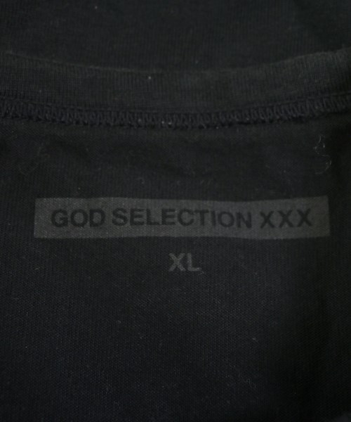 GOD SELECTION XXX（ゴットセレクショントリプルエックス）Tシャツ・カットソー 黒 サイズ:XL メンズ/2200652423068
