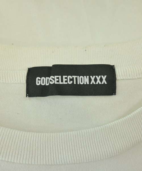 GOD SELECTION XXX（ゴットセレクショントリプルエックス）Tシャツ・カットソー 白 サイズ:L メンズ/2200705547116