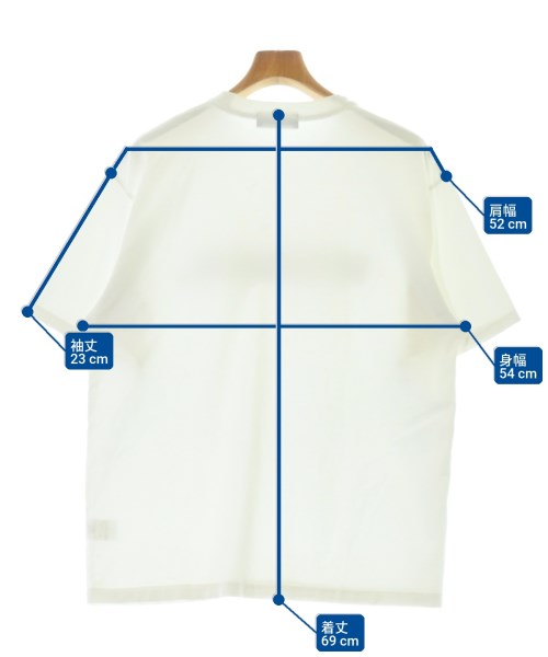 GOD SELECTION XXX（ゴットセレクショントリプルエックス）Tシャツ・カットソー 白 サイズ:L メンズ/2200705547116