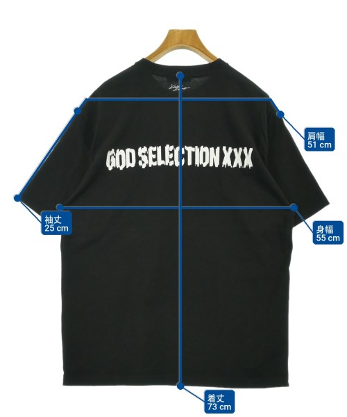 GOD SELECTION XXX（ゴットセレクショントリプルエックス）Tシャツ・カットソー 黒 サイズ:XL メンズ/2200709701071