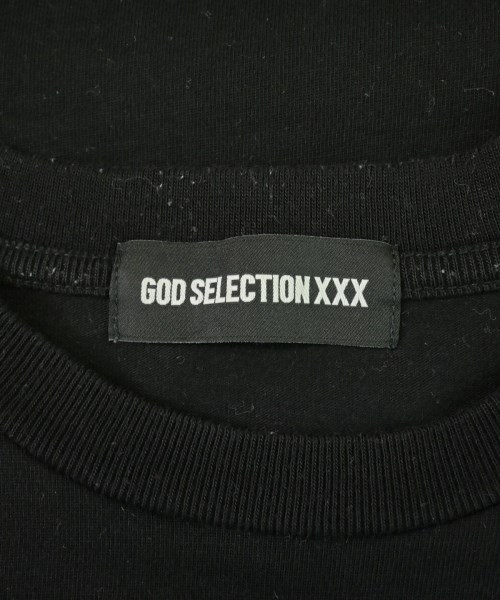 GOD SELECTION XXX（ゴットセレクショントリプルエックス）Tシャツ・カットソー 黒 サイズ:XL メンズ/2200709701088