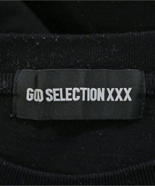 GOD SELECTION XXX（ゴットセレクショントリプルエックス）Tシャツ・カットソー 黒 サイズ:XL メンズ/2200667985322