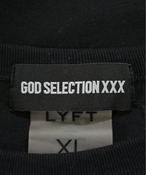 GOD SELECTION XXX（ゴットセレクショントリプルエックス）Tシャツ・カットソー 黒 サイズ:XL メンズ/2200667985353
