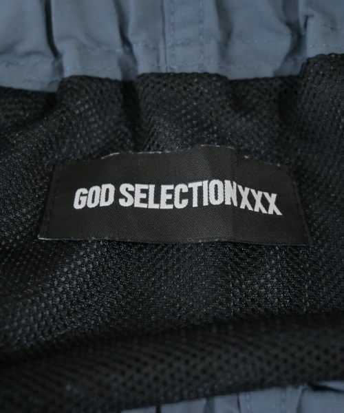 GOD SELECTION XXX（ゴットセレクショントリプルエックス）ショートパンツ 青 サイズ:M メンズ/2200669218015
