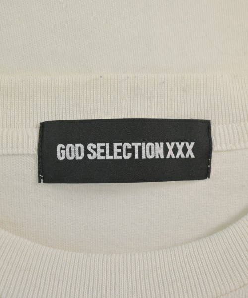 GOD SELECTION XXX（ゴットセレクショントリプルエックス）Tシャツ・カットソー 白 サイズ:L メンズ/2200669218107