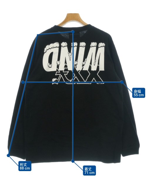GOD SELECTION XXX（ゴットセレクショントリプルエックス）Tシャツ・カットソー 黒 サイズ:L メンズ/2200722988374