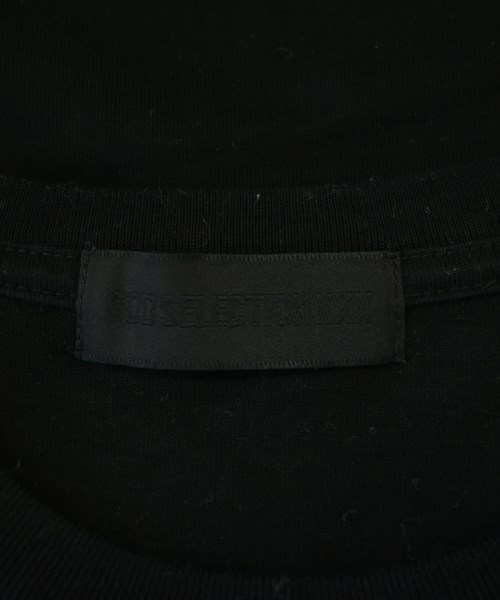 GOD SELECTION XXX（ゴットセレクショントリプルエックス）Tシャツ・カットソー 黒 サイズ:M メンズ/2200723810407