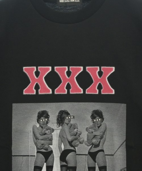 GOD SELECTION XXX（ゴットセレクショントリプルエックス）Tシャツ・カットソー 黒 サイズ:M メンズ/2200682979016