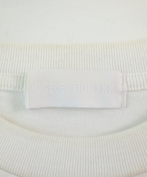 GOD SELECTION XXX（ゴットセレクショントリプルエックス）Tシャツ・カットソー 白 サイズ:M メンズ/2200690793017
