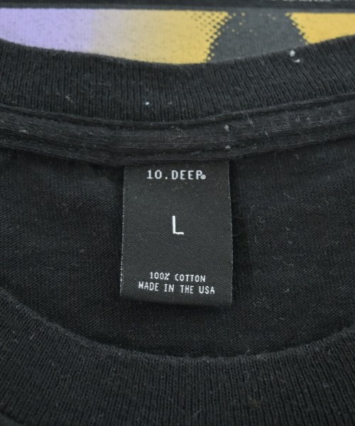 10DEEP（テンディープ）Tシャツ・カットソー 黒 サイズ:L メンズ/2200657706111