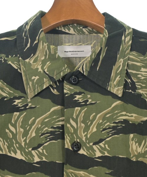 MAGIC STICK（マジックスティック）カジュアルシャツ カーキ サイズ:M メンズ/2200644827027