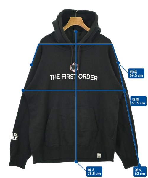 MAGIC STICK（マジックスティック）パーカー 黒 サイズ:XL メンズ/2200674017344