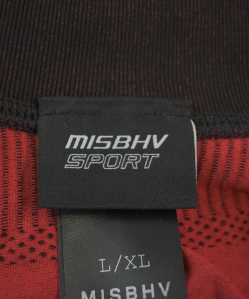 MISBHV（ミスビヘイブ）Tシャツ・カットソー 赤 サイズ:L メンズ/2200665732065