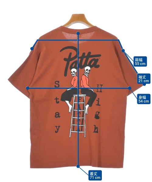 Patta（パッタ）Tシャツ・カットソー 茶 サイズ:L メンズ/2200540924271
