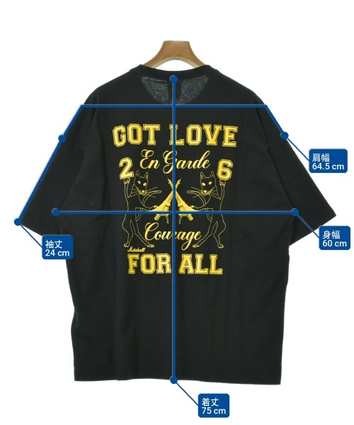 Patta（パッタ）Tシャツ・カットソー 黒 サイズ:XL メンズ/2200712860222