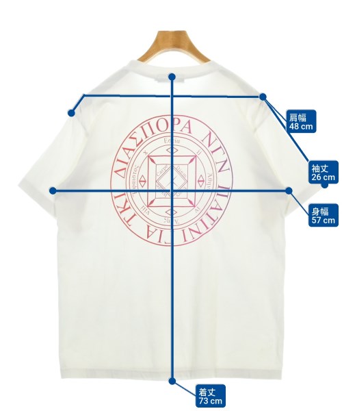 Diaspora Skateboards（ディアスポラスケートボード）Tシャツ・カットソー 白 サイズ:L メンズ/2200699042147