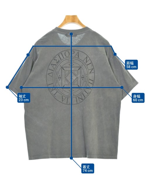 Diaspora Skateboards（ディアスポラスケートボード）Tシャツ・カットソー グレー サイズ:L メンズ/2200699042192
