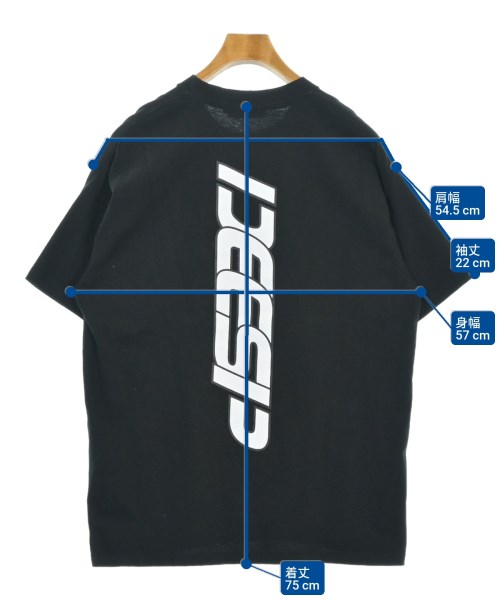 Diaspora Skateboards（ディアスポラスケートボード）Tシャツ・カットソー 黒 サイズ:M メンズ/2200699042222