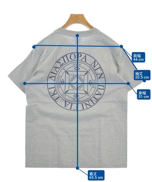 Diaspora Skateboards（ディアスポラスケートボード）Tシャツ・カットソー グレー サイズ:M メンズ/2200699896238
